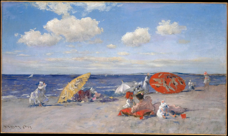 A orillas del mar - William Merritt Chase