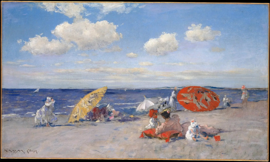 A orillas del mar - William Merritt Chase