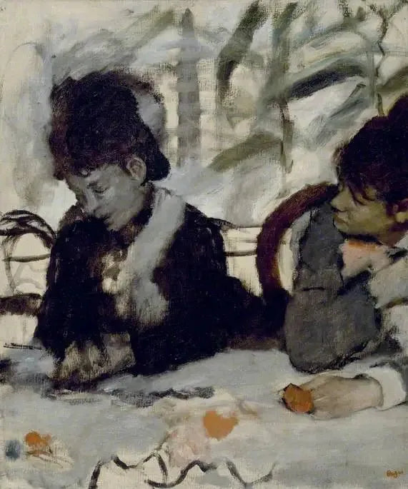 En el Café - Edgar Degas