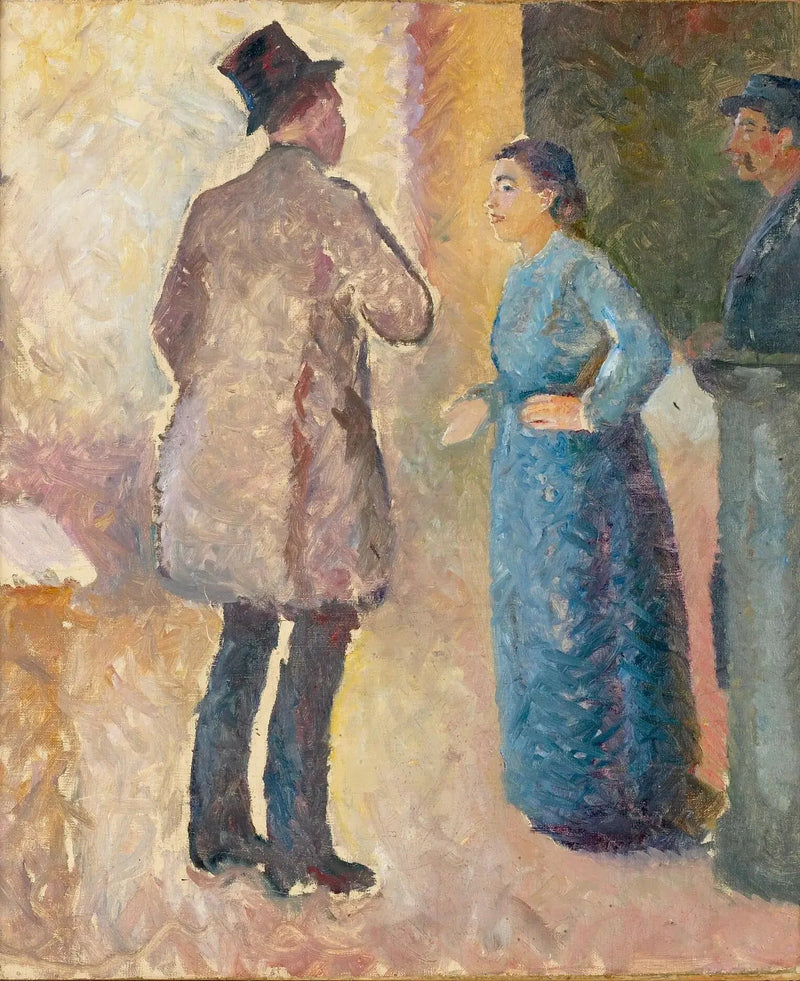 En el café - Edvard Munch
