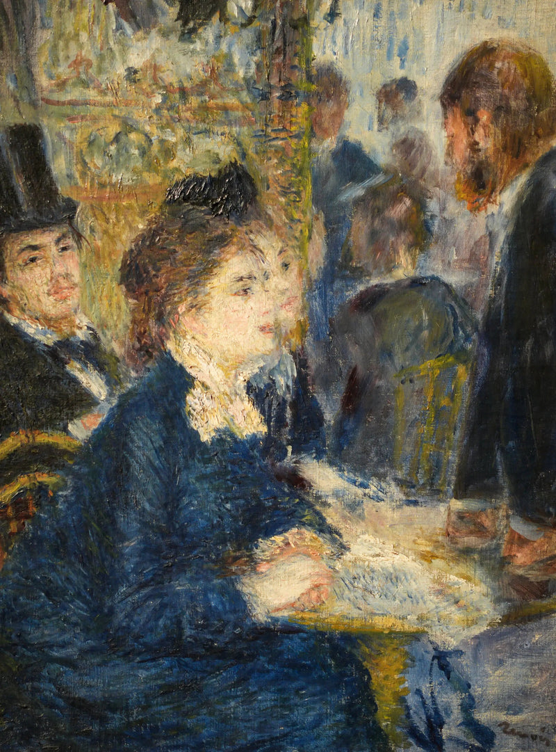 En el café - Pierre-Auguste Renoir