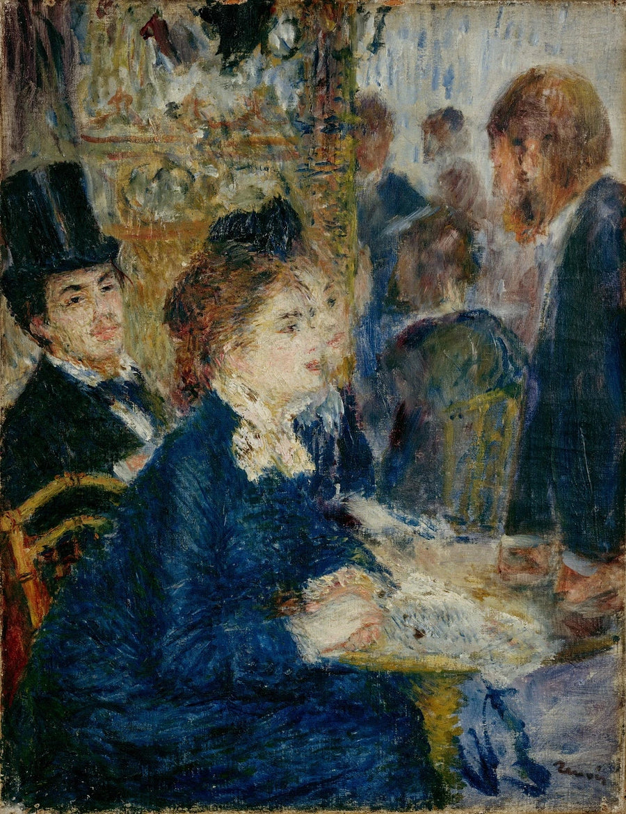 En el café - Pierre-Auguste Renoir