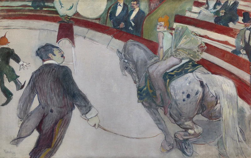En el circo Fernando, la amazona - Henri de Toulouse-Lautrec