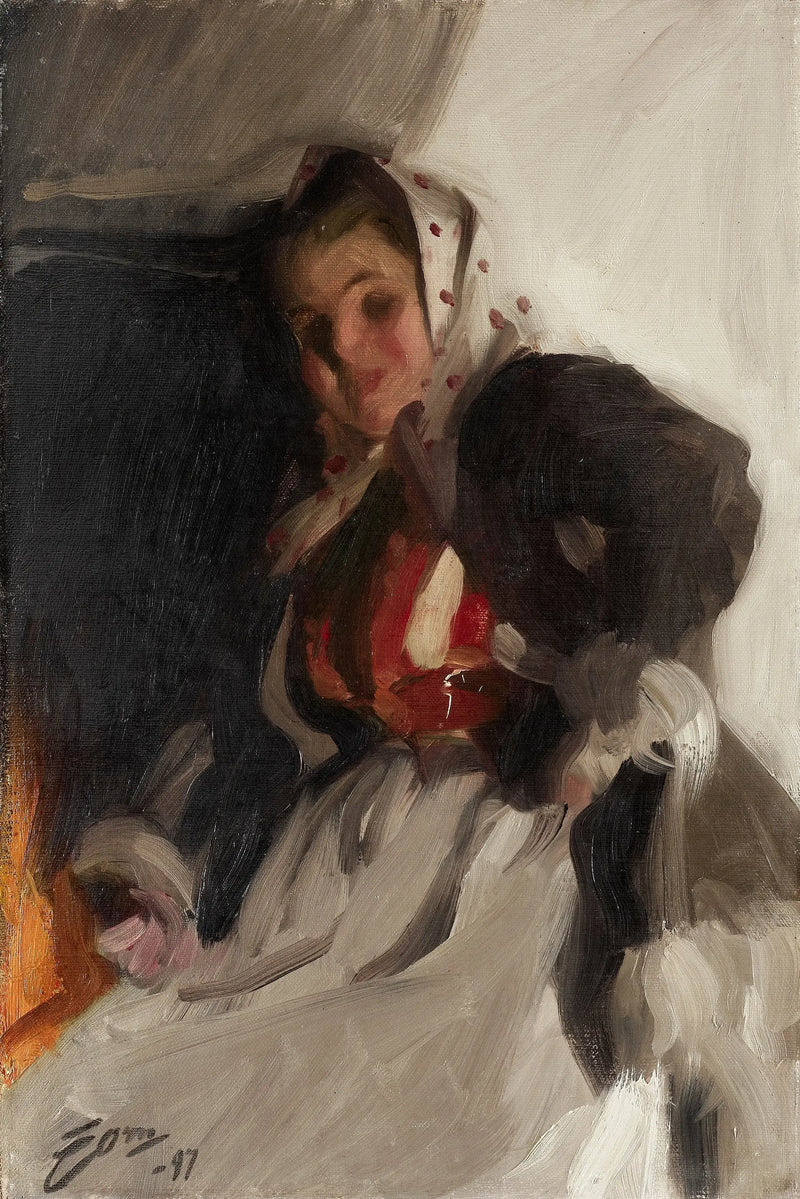 En la esquina del fuego - Anders Zorn