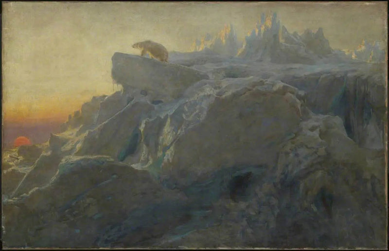 Más allá de las huellas del hombre - Briton Rivière