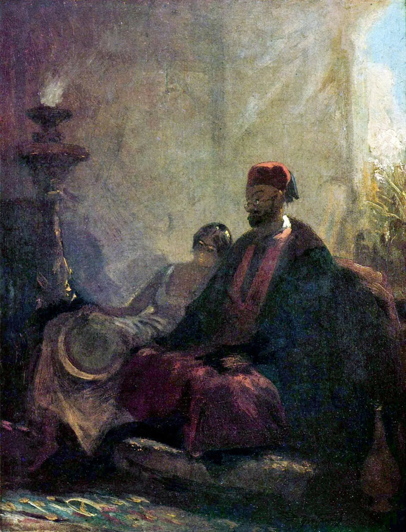 En el harén - Carl Spitzweg