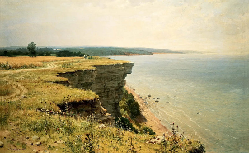 En alta mar en el golfo de Finlandia (Udria cerca de Narva) - Ivan Chichkine