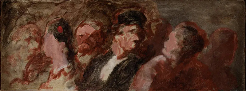 En el Palacio de Justicia - Honoré Daumier