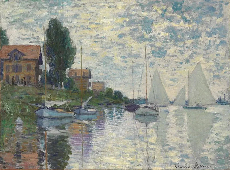 En Petit-Gennevilliers W337 - Claude Monet