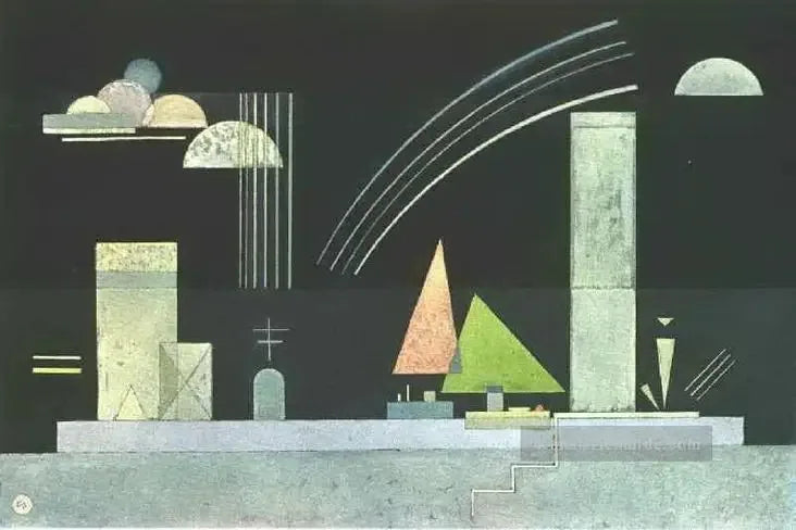 En repos - Vassily Kandinsky