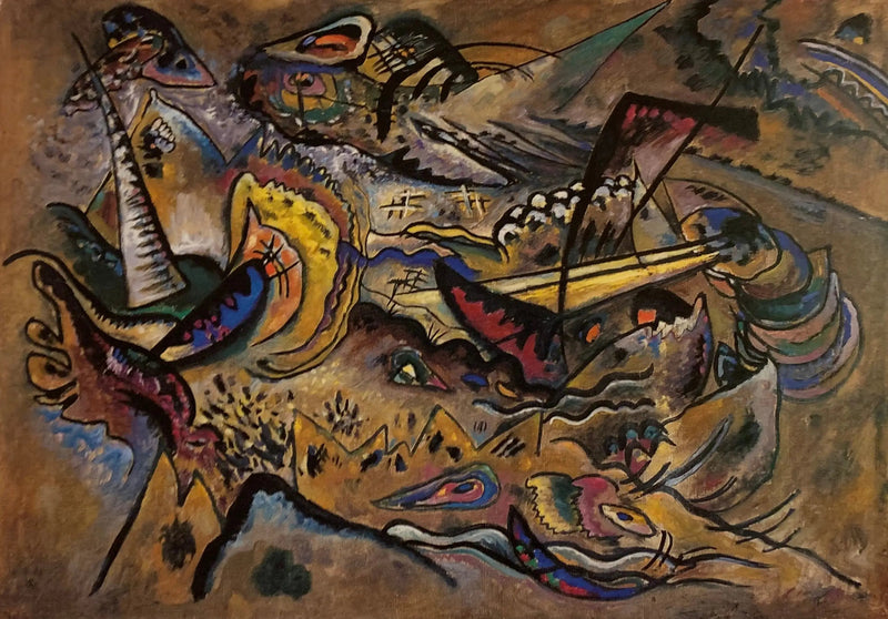 Al sur - Vassily Kandinsky