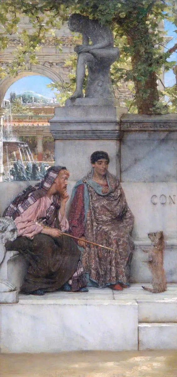En tiempos de Constantino - Lawrence Alma-Tadema