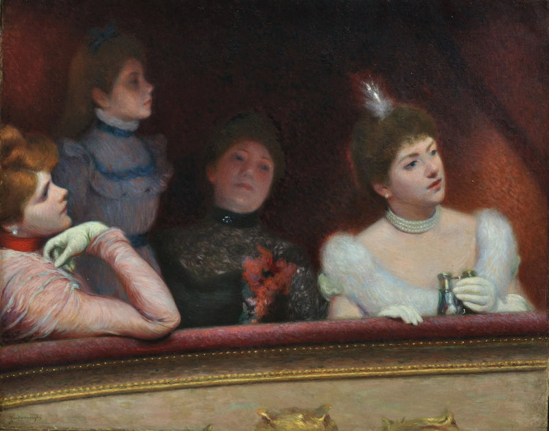 En el teatro - Federico Zandomeneghi