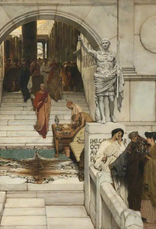 Audiencia con Agripa - Lawrence Alma-Tadema