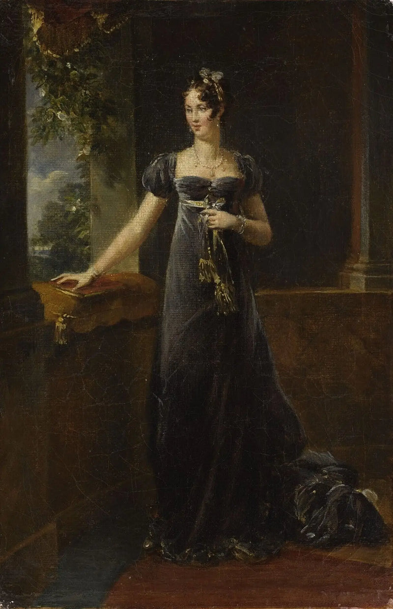 Augusta-Amelia de Baviera, virreina de Italia - François Gérard