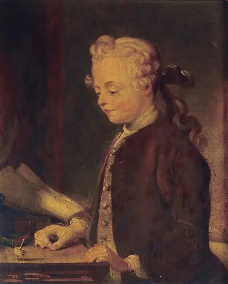 Auguste-Gabriel Godefroy (El niño con toton) - Jean Simeón Chardin
