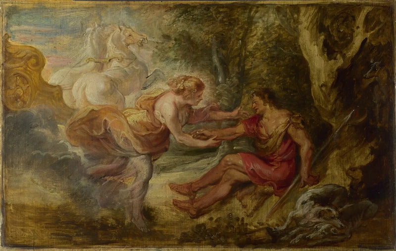 Aurora levantándose a Céfalo - Peter Paul Rubens