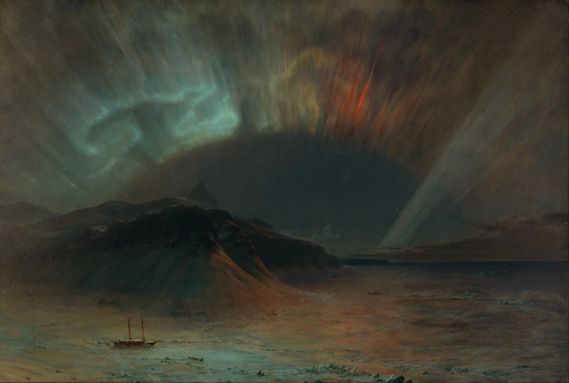 Aurora boreal - Frederic Edwin Church