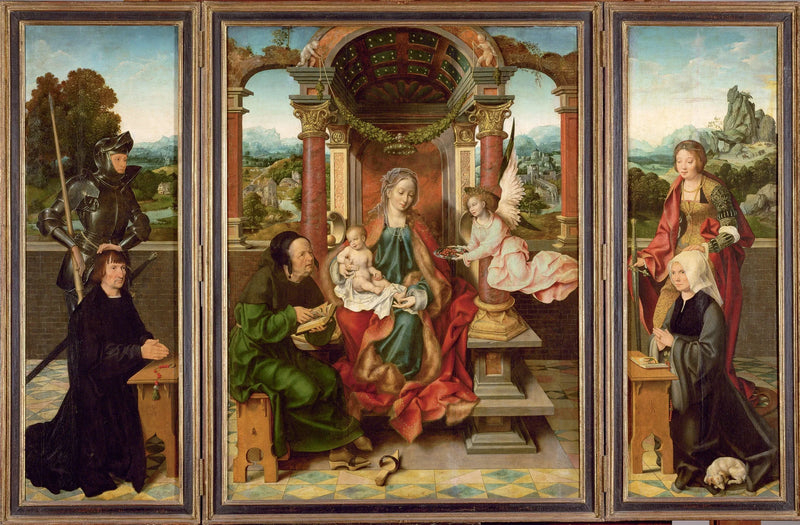 Autel alado - Joos van Cleve