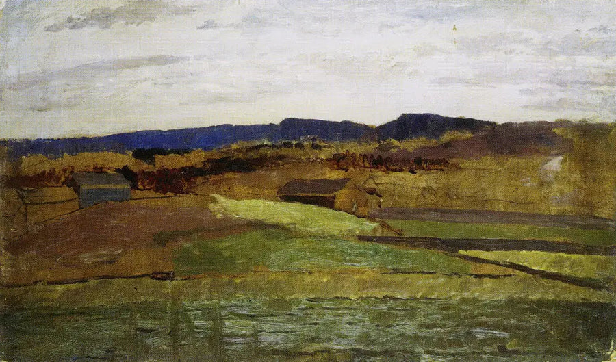 Otoño en Asker - Edvard Munch