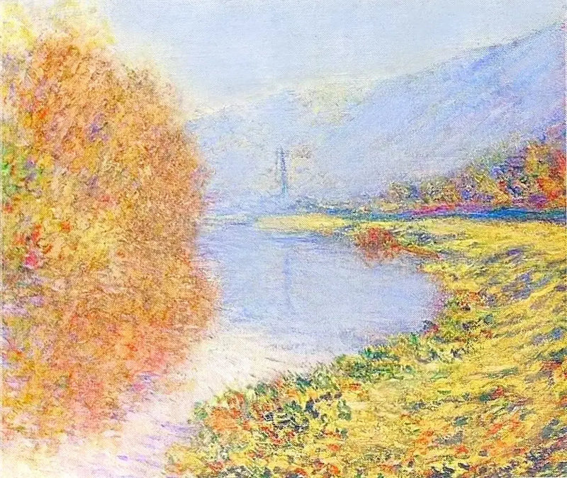 Otoño en Jeufosse - Claude Monet