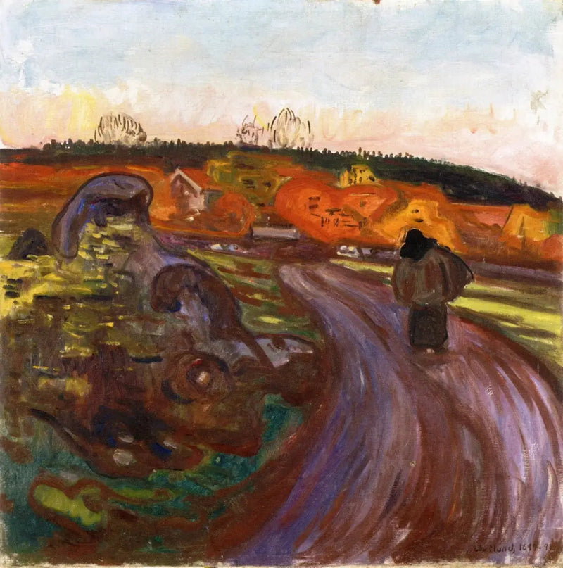Otoño - Edvard Munch