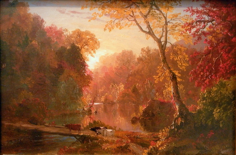 Otoño en América del Norte - Frederic Edwin Church
