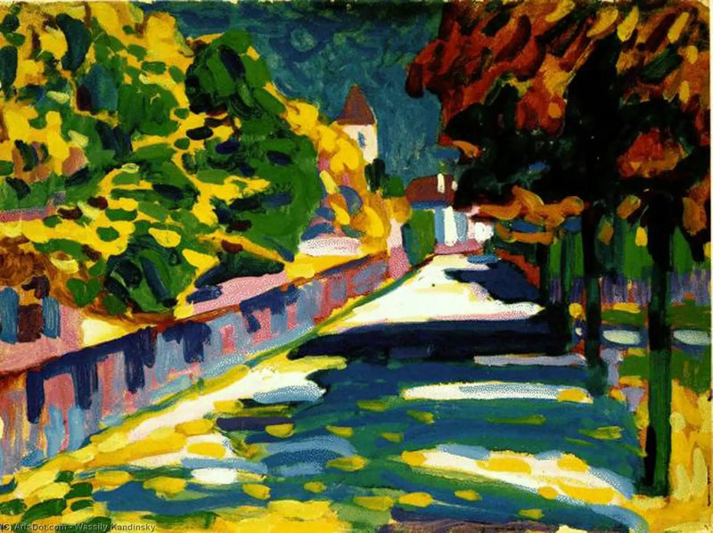 Otoño en Baviera - Vassily Kandinsky