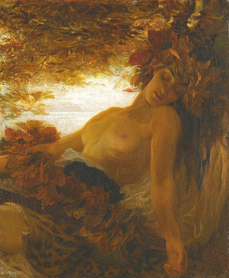 Otoño - Herbert Draper