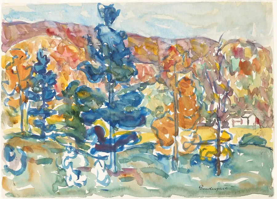 Otoño - Maurice Prendergast