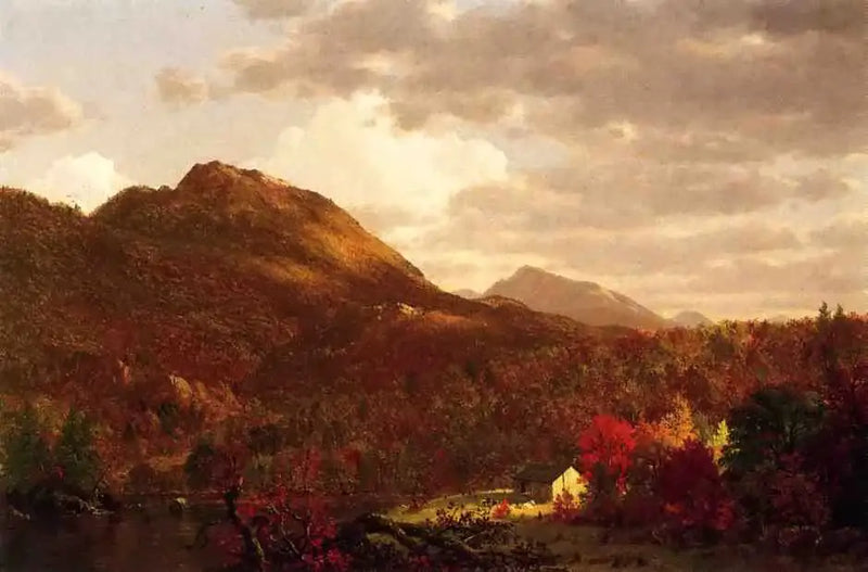 Otoño en el Hudson - Frederic Edwin Church