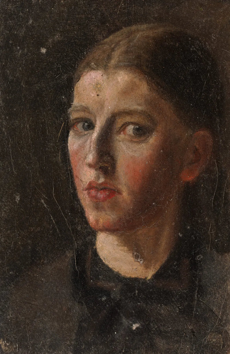 Autorretrato (1878-1879) - Anna Ancher