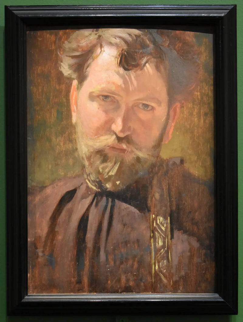 Autorretrato (1899) - Alphonse Mucha