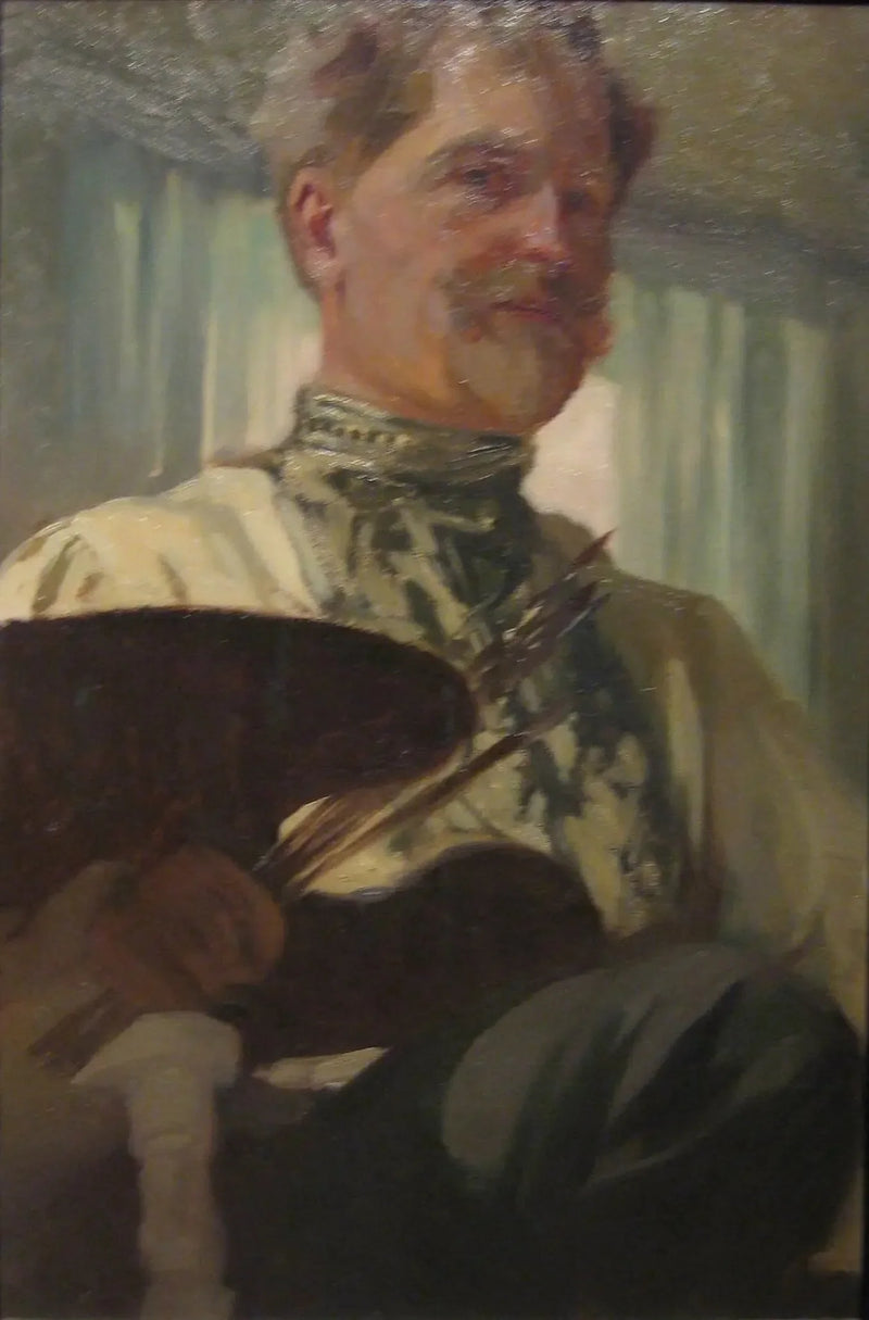 Autorretrato (1907) - Alphonse Mucha
