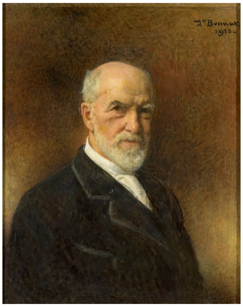 Autorretrato (1918) - Léon Bonnat