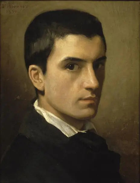 Autorretrato a los 17 años - Léon Bonnat