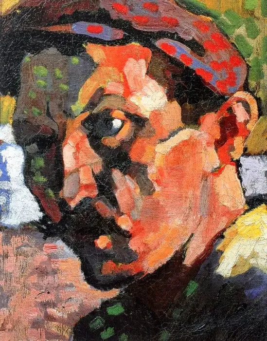 Autorretrato con gorra - André Derain