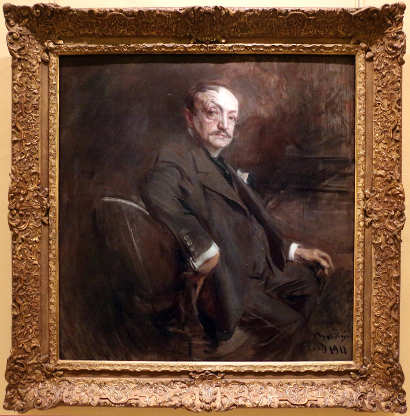 Autorretrato a los sesenta y nueve años - Giovanni Boldini