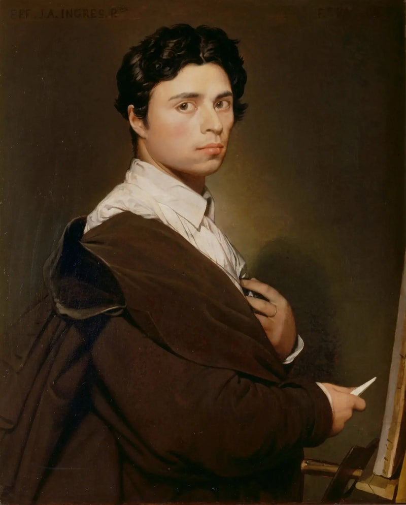 Autorretrato a los veinticuatro años - Jean-Auguste-Dominique Ingres