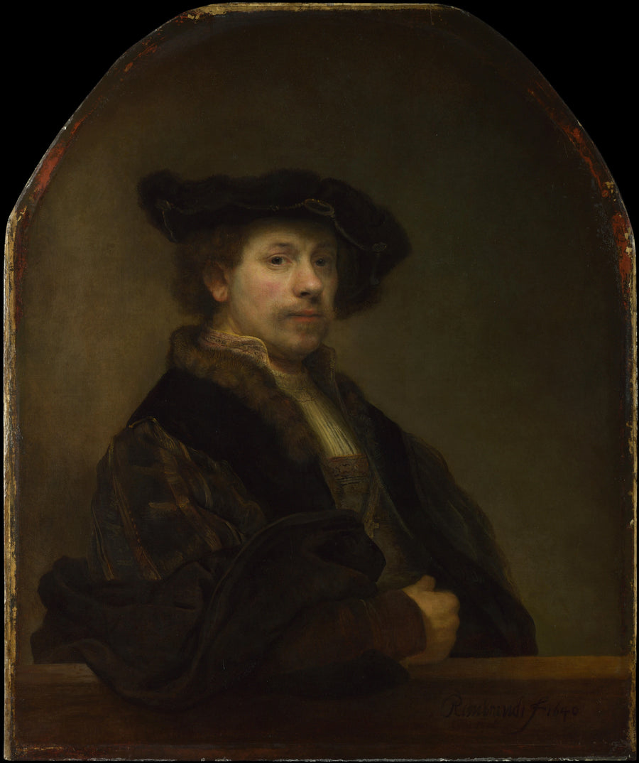 Autorretrato a los 34 años - Rembrandt