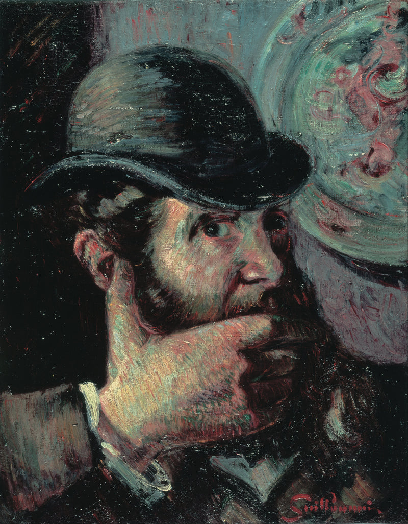 Autorretrato - Armand Guillaumin