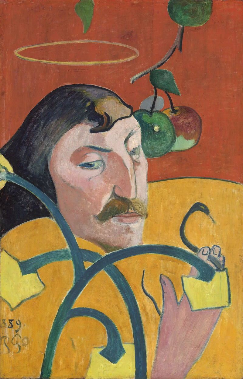 Autorretrato con Nimbo - Paul Gauguin