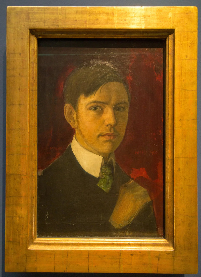 Autorretrato - August Macke