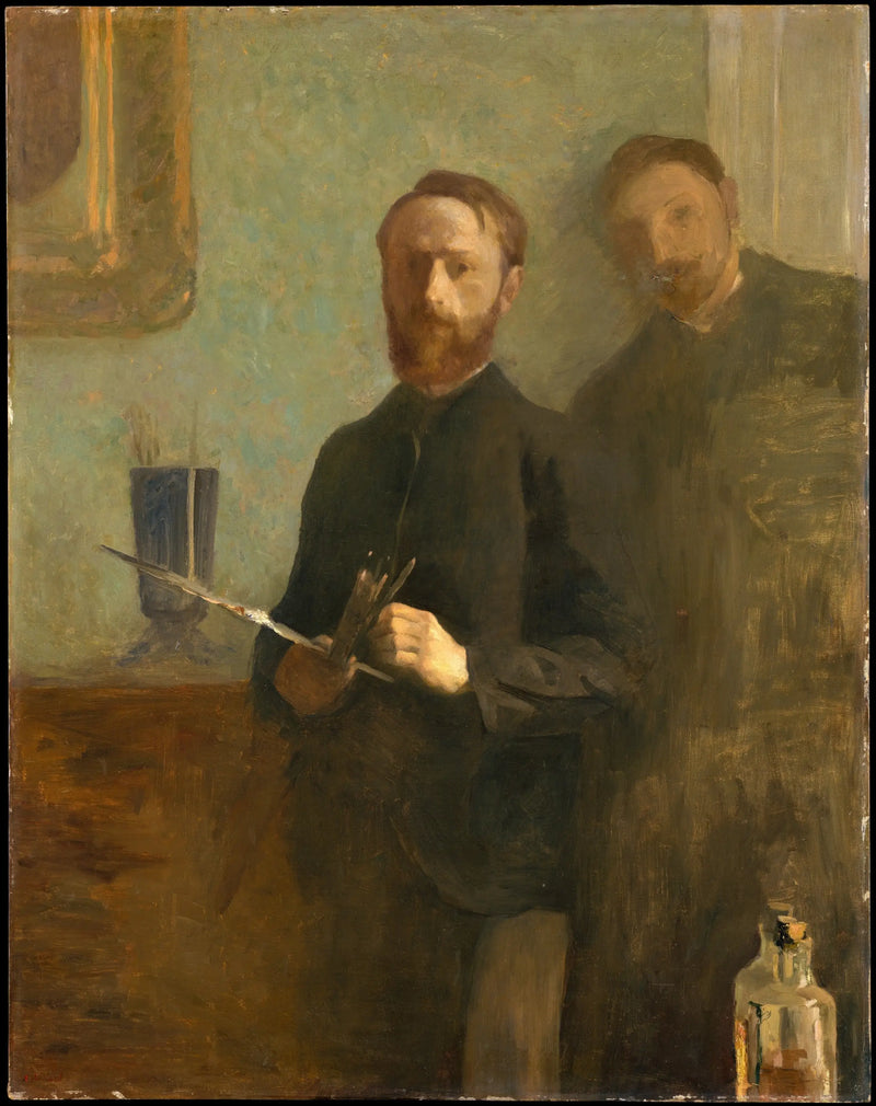 Autorretrato con Waroquy - Édouard Vuillard