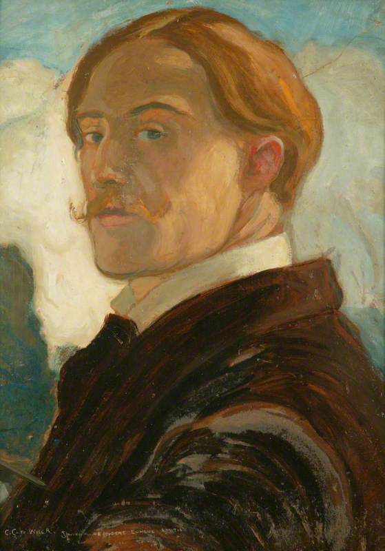 Autoportrait - Charles Conder image 1 reproduction réalisée par Alpha Reproduction