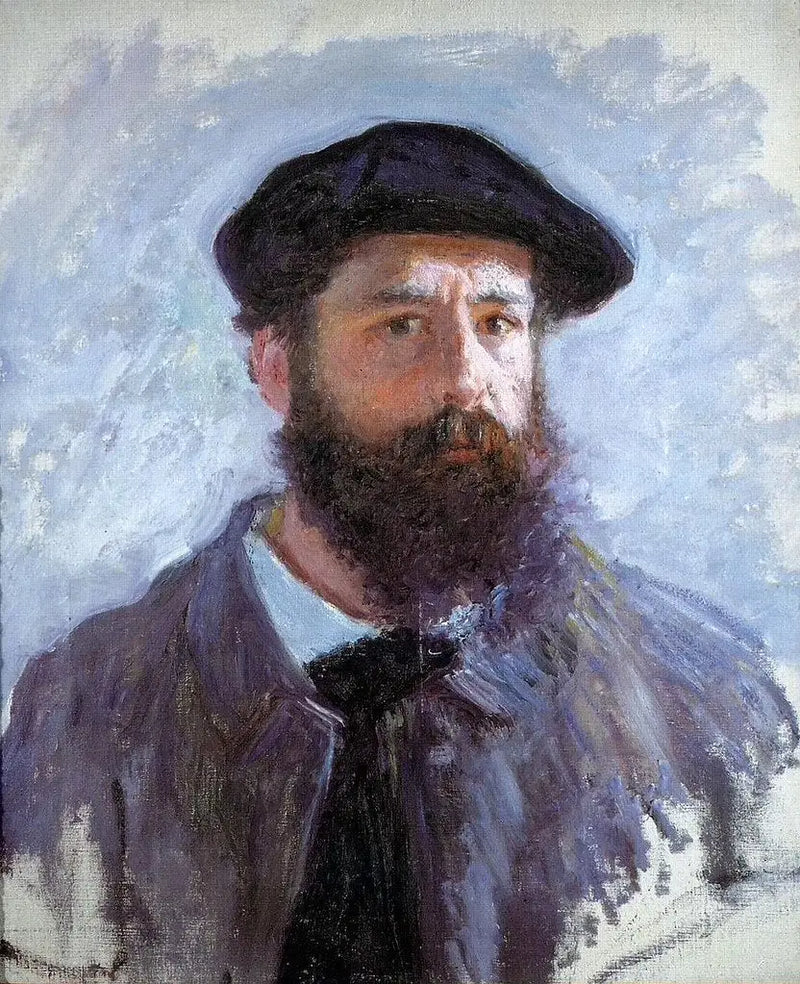 Autorretrato con boina - Claude Monet