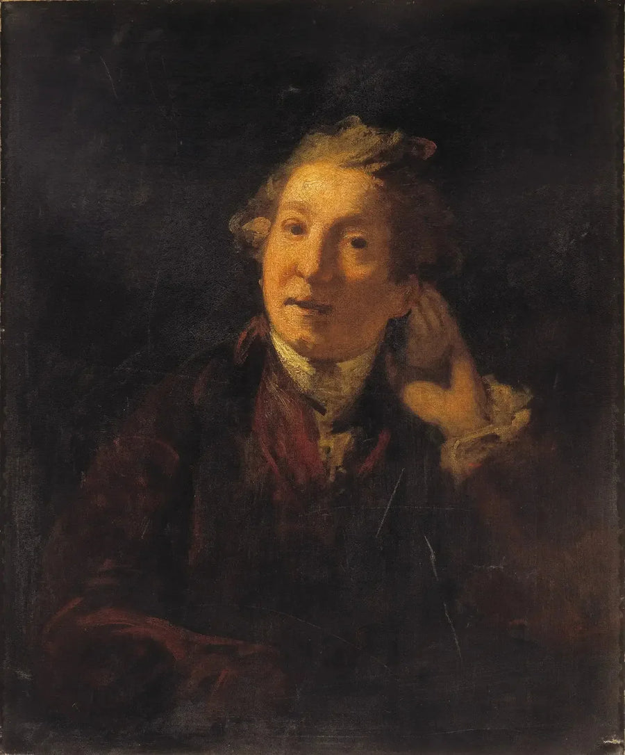 Autorretrato del artista como hombre sordo - Joshua Reynolds