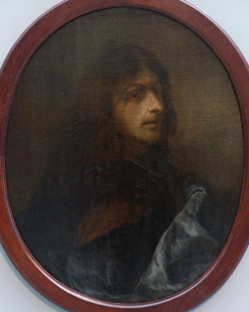 Autorretrato de Sébastien Bourdon - Hyacinthe Rigaud