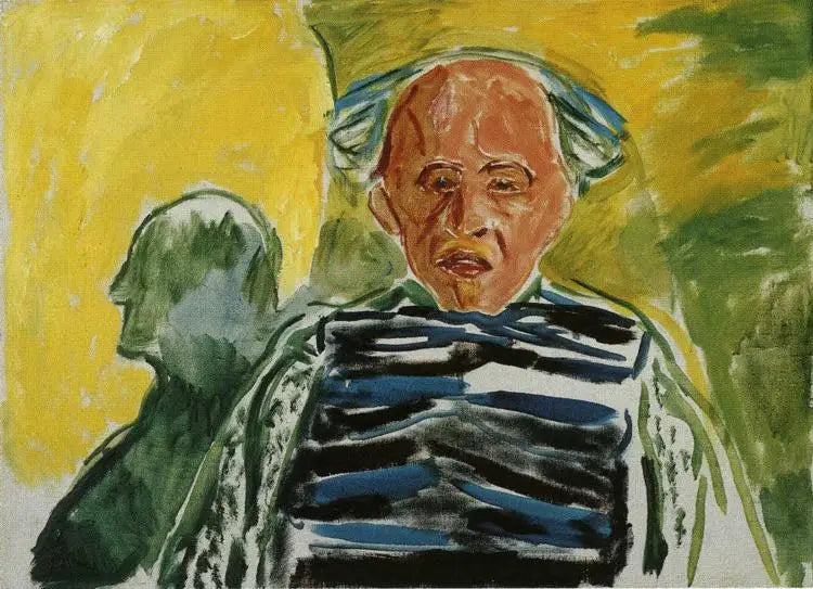 Autorretrato - Edvard Munch