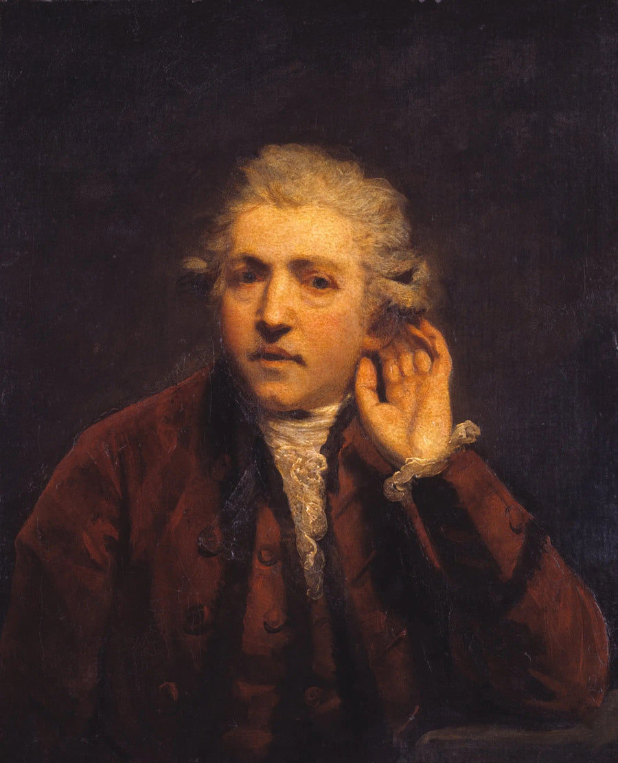 Autorretrato en hombre sordo - Joshua Reynolds